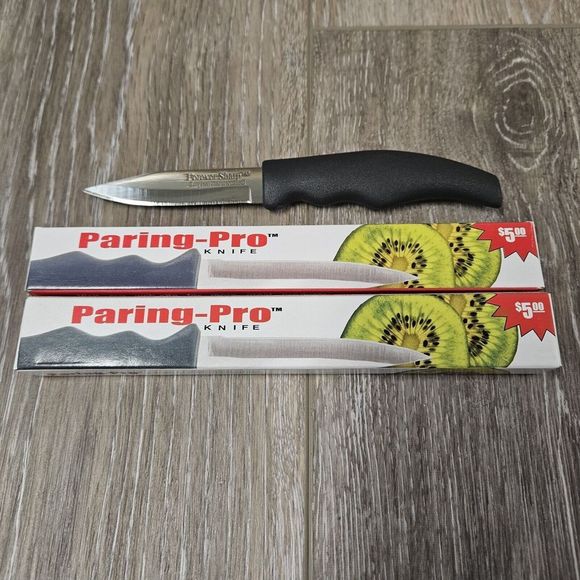Kitchen 2 Paring Pro Forever Sharp Knife Surgical Steel Stainless 3in New Poshmark